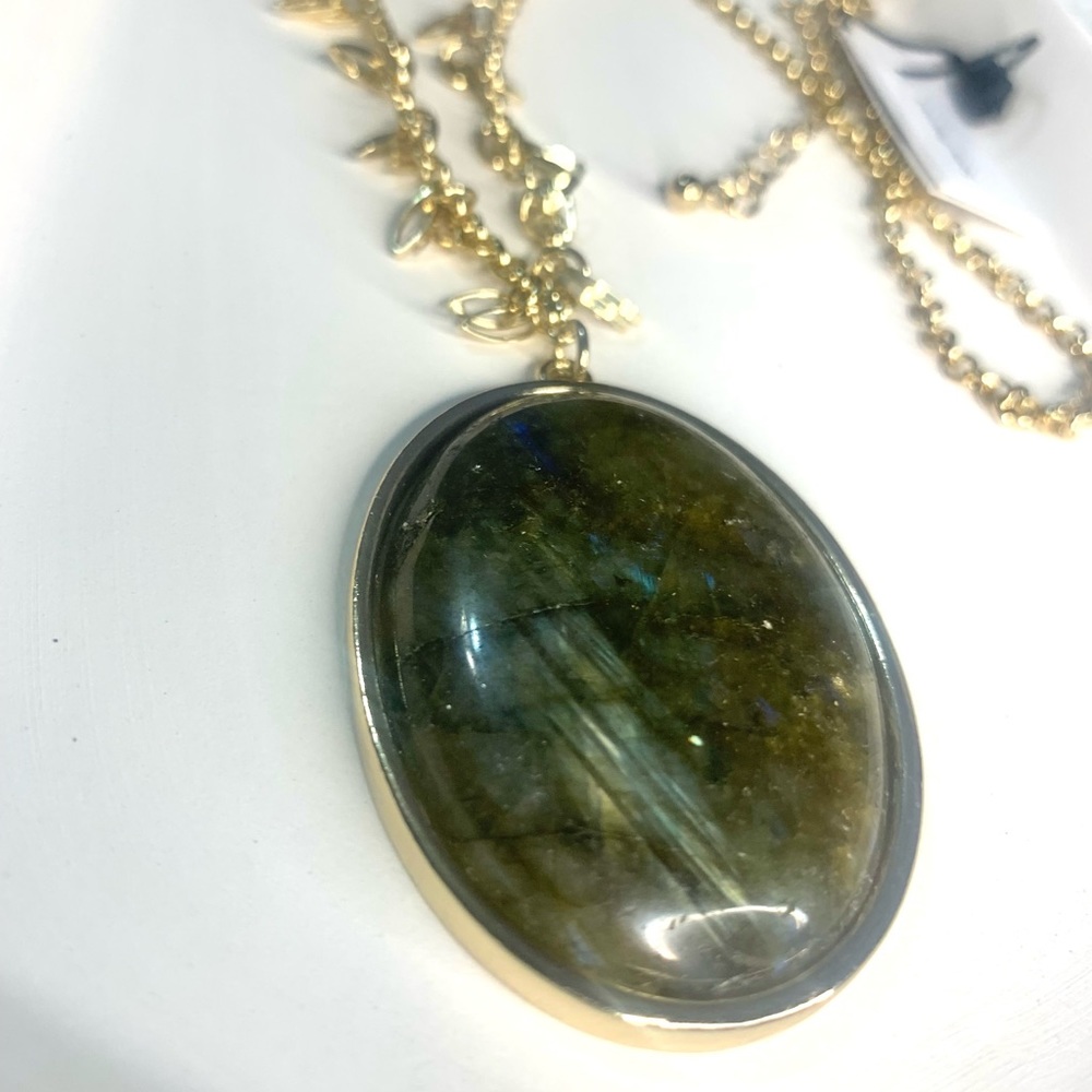 Labradorite flash necklace WHBM